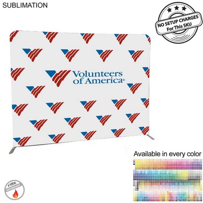 Volunteer, Non-for-profit 8'W x 8'H EuroFit Straight Wall Display Kit With Full Color Graphics